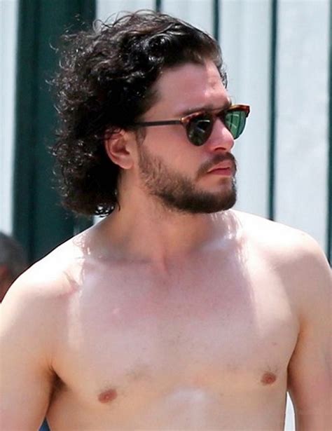 Kit Harington Spending Time On The Beach In Rio De