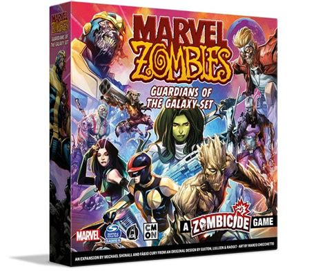 Buy Boardgames Marvel Zombies A Zombicide Game Guardians Of The