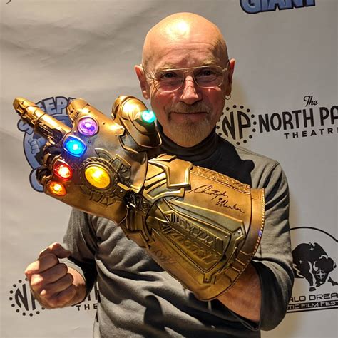 Jim Starlin Wielding The Infinity Gauntlet Rcomicbooks