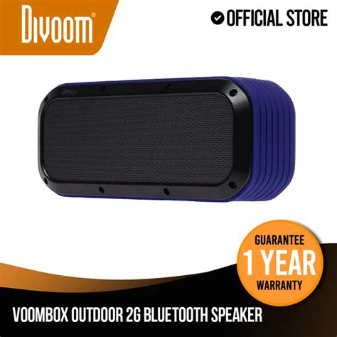 Divoom Voombox Outdoor 2g Bluetooth Speaker Blue Lazada Ph