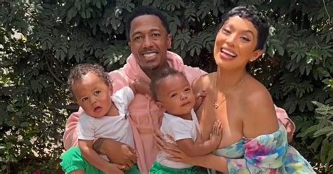 Butterfly Babies Nick Cannon Abby De La Rosa Have ‘magical Day With