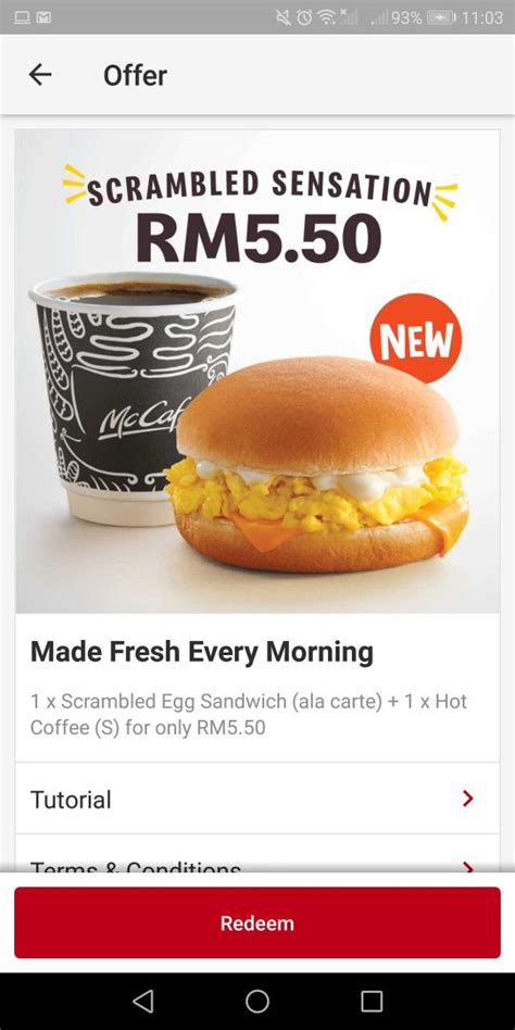 The mcdonald's breakfast menu includes all your favorite breakfast items! McDonald's New Breakfast Menu! - Saving Kaki Festive Promos