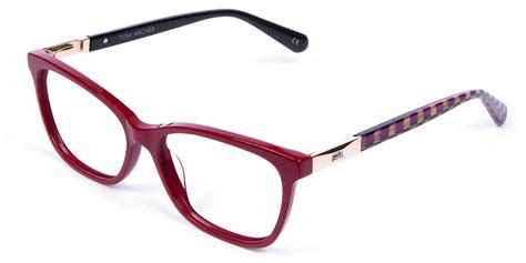 Elisa S3 Classic Retro Red Cat Eye Glasses Frame Women