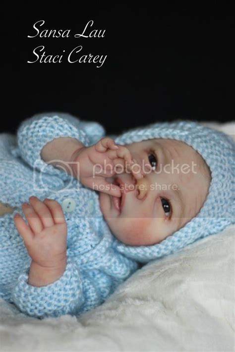 Reborn Sansa Newborn Baby Boy Doll By Ping Lau