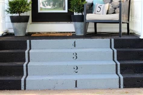 51 Spectacular Painted Stairs Projects In 2020 Painted Concrete