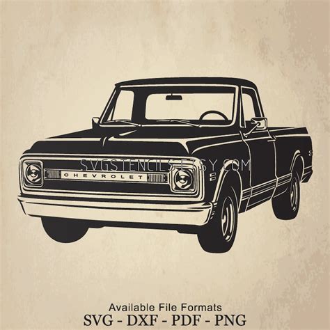 Free Old Chevy Truck Svg Svg Png Eps Dxf File