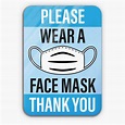 Please wear mask label, Face mask svg | svg, png, eps, dxf, pdf | ClipInk