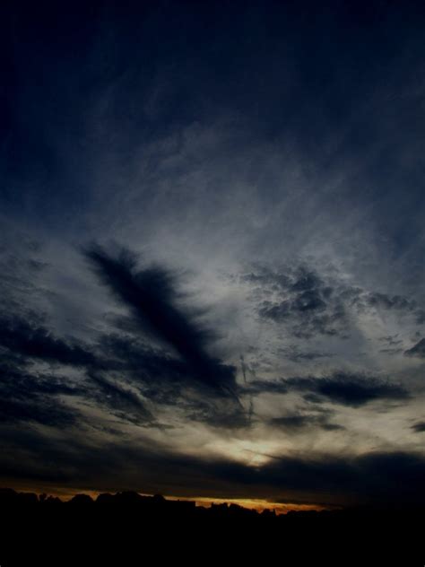 Brilliant Evening Sky Photograph