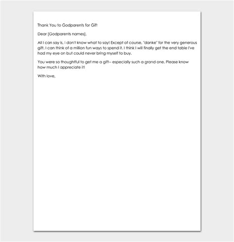 Thank You For A T Letter Templates With 12 Examples Word Pdf