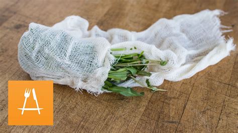 How To Make An Herb Sachet Kitchen Tips With Appetites Youtube