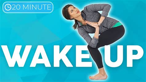 20 Minute Morning Yoga Full Body Flow 💙 Wake Up With Intention Sarah