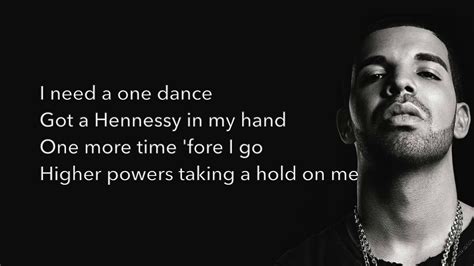 Drake One Dance Lyrics Tbs Music® Youtube