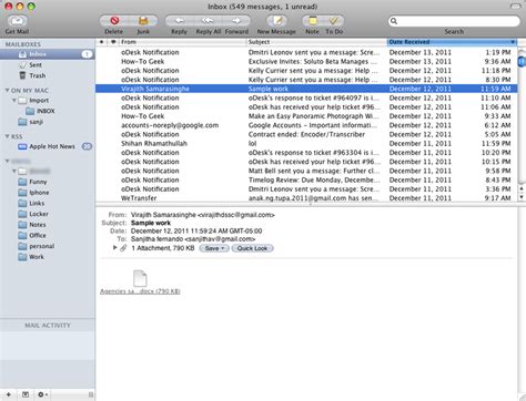 Aol Mail Account To Apple Mail Using Imap
