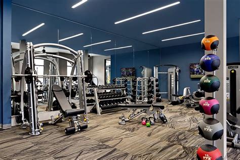 Fully Equipped Fitness Center Two Bedroom Apartments Fitness Center