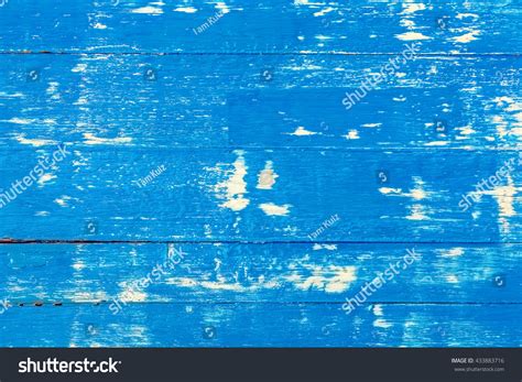 Blue Distressed Wood Wall Texture Blue Stock Photo 433883716 Shutterstock