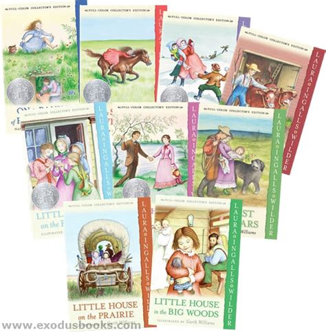 Great deals on one book or all books in the series. Little House - Full Color Trade Paper Set - Exodus Books