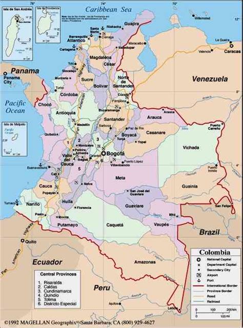 Mapas De Colombia