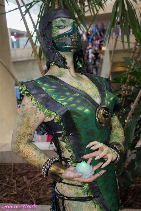 reptile genderbend mortal kombat cosplay genderbent cosp flickr