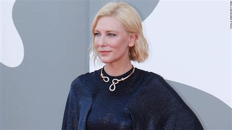Cate Blanchett She Says She Is An Actor Not An Actress Cnn