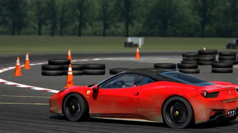 Assetto Corsa TopGear Test Track Ferrari 458 YouTube