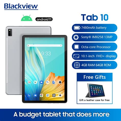 Blackview Tab 10 Android 11 Tablet Pc 101 4gb64gb Mtk8768 Octa Core