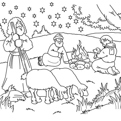 Lees hier meer informatie hierover. kleurplaat herders, kerst | Kerstmis kleurplaten ...