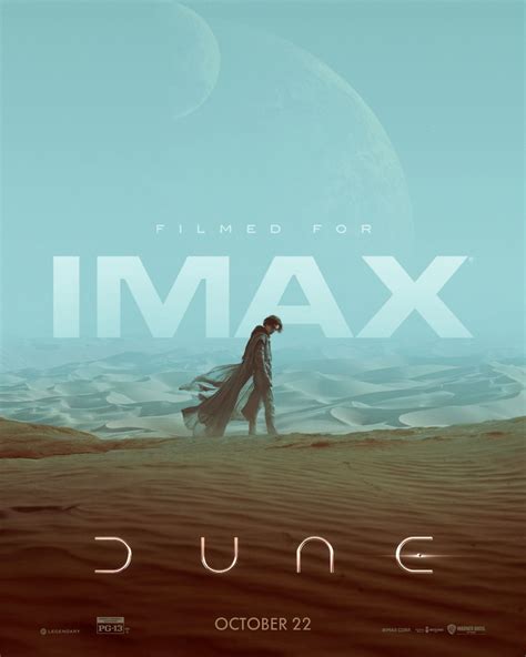 dune imax poster reveals timothée chalamet s paul walking the sands of arrakis