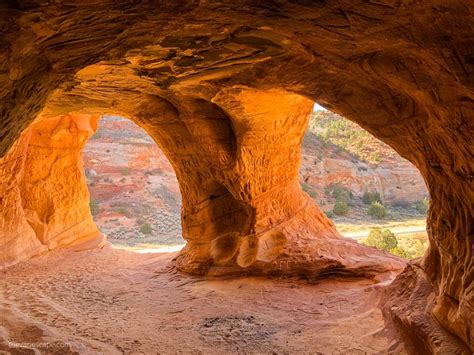 Moqui Caverns Near Kanab Utah Travel And Photography Guide The Van