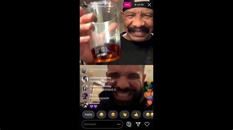 Drake Goes Live With His Dad And Accidentally Leaks His Email Youtube