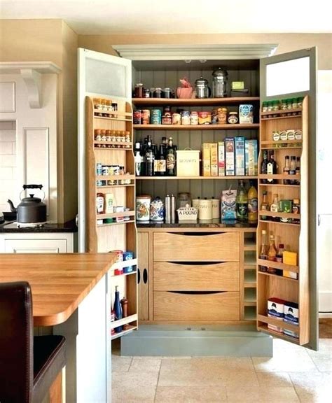 Tall pantry cabinets free standing / free standing pantry: kitchen tall cabinets white corner kitchen cabinet free ...