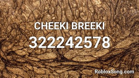 Cheeki Breeki Roblox Id Roblox Music Codes