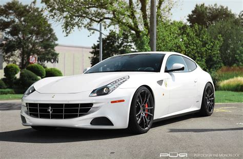541 lamborghini 4k wallpapers and background images. White Ferrari FF on PUR's