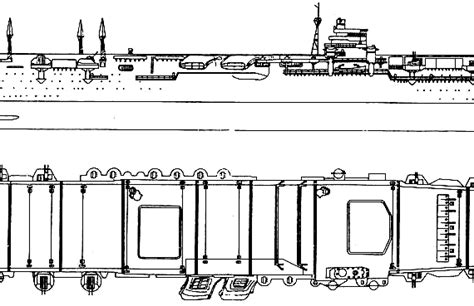 Ijn Zuikaku Warship Drawings Dimensions Figures Download Drawings