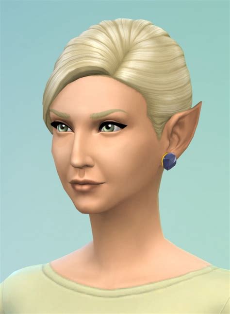 Mod The Sims Pointy Ears Unlocked By Khitsule Sims 4