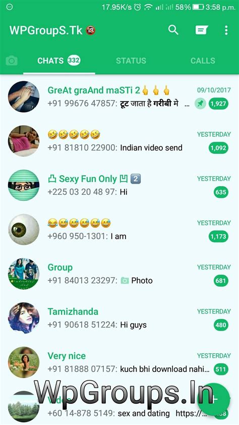 99 New Whatsapp Group Link Adult And Non Adult ~ Stylish Dp Girls