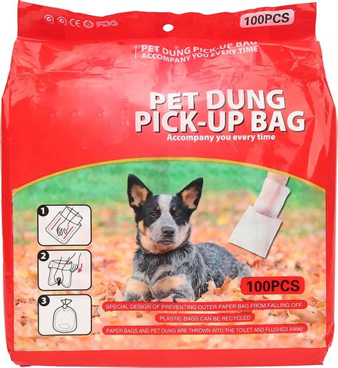 Pet Bags For Poop Flushable Dog Waste Bags Two Layers