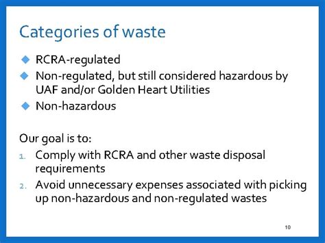 Hazardous Waste Management Refresher Training University Of Alaska