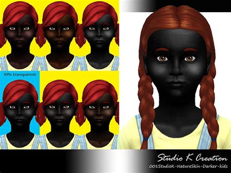 Nature Darker Skin For Kids At Studio K Creation Sims 4 Updates