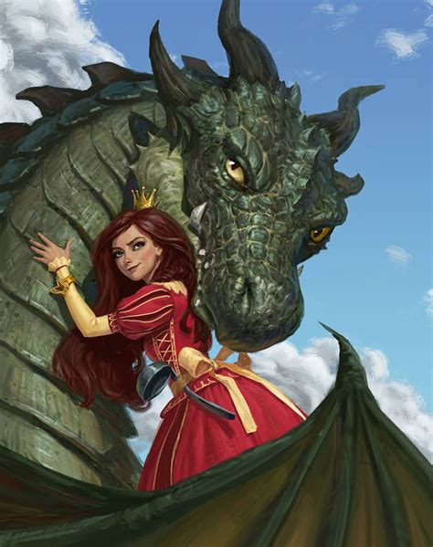 Princess And Dragon By Nikitanv On