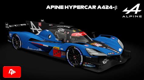 ASSETTO CORSA ALPINE HYPERCAR A424 β YouTube