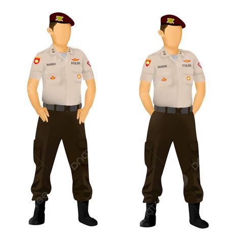 Polisi Muda Polisi Polisi Indonesia Indonesia Png Transparan Clipart Dan File Psd Untuk Unduh