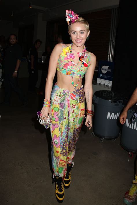 Miley Cyrus AKA The World S 15 Most Outrageous Outfits HuffPost