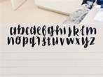 Aesthetic on Papier | Lettering alphabet fonts, Aesthetic fonts ...