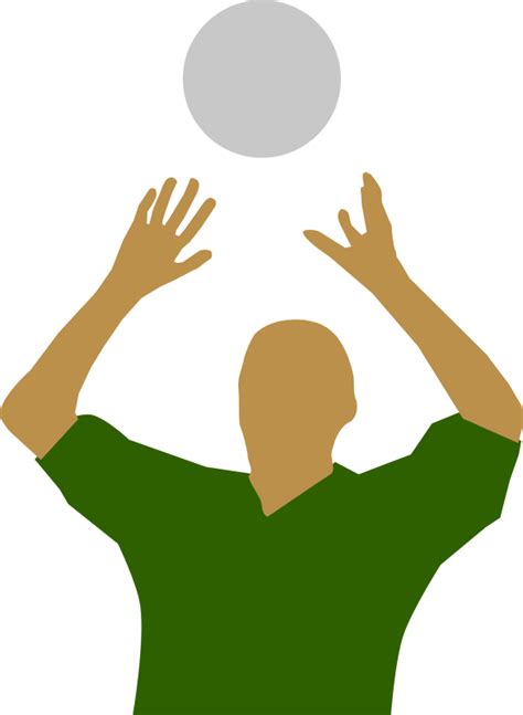 Download Volleyball player silhouette (101074) Free SVG Download / 4 Vector