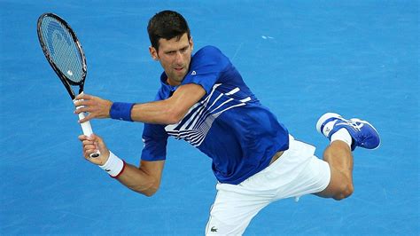 Australian Open Novak Djokovic Blows Away Lucas Pouille To Set Up
