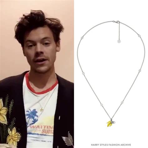 Harry Wore A Gucci Banana Necklace 450 In The Variety Hitmakers