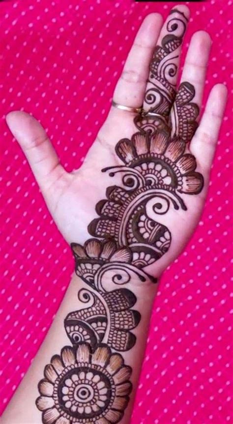 Simple Bridal Mehndi For Front Hands 2019 Trend Mehndi Designs Front
