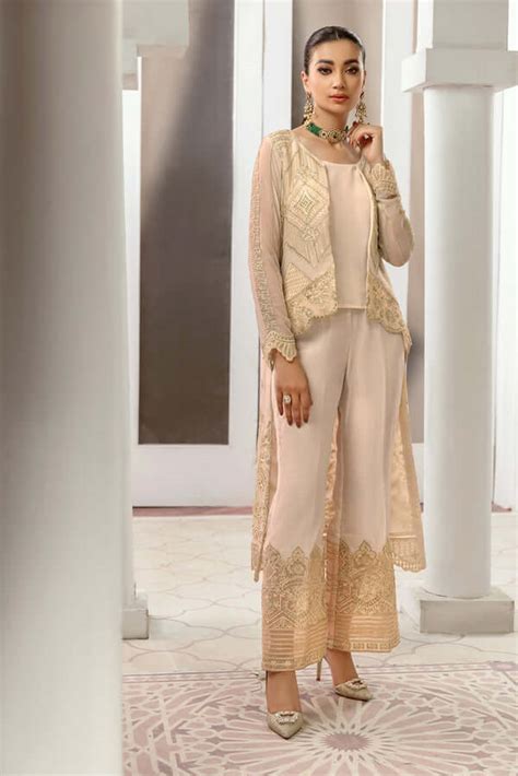 House Of Nawab Gul Mira Luxury Formal Unstitched 3pc Suit 02 Chandni