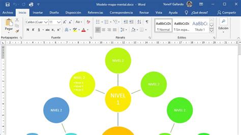 Cómo hacer un mapa mental en Word Yoney Gallardo