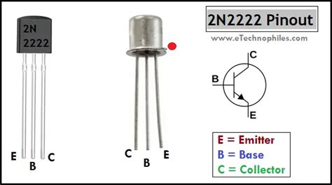 2N2222 Transistor Pinout Equivalent Specifications 47 OFF